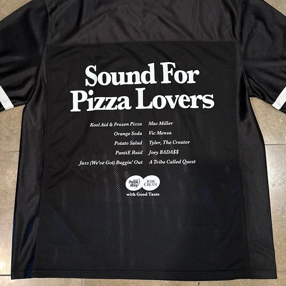 (NWOT) BASE CREAM x PPRN ‘KUKA’ Korea Unisex Football Jersey (Black) - Picture 14 of 16